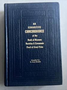 Exhaustive Concordance of the Book of Mormon, Doctrine & Covenants Shapiro 1977 - Picture 1 of 6