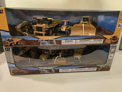 8 DIECAST MASTERS Metal Cat Dozer, Caminhão, Motoniveladora, Escavadeira, Carregadeira, Trator  - Imagem 1 de 4
