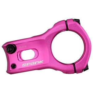 SPANK SPLIT 35 Stem 40mm Pink Aluminum | Ultra-Short Stack Height 0-Deg New - Picture 1 of 1