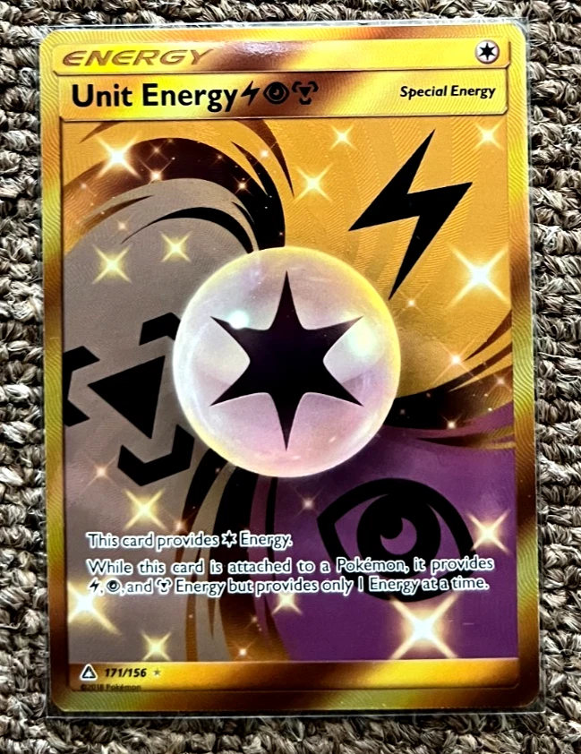 UNIT ENERGY 146/131 HOLO FORBIDDEN LIGHT SECRET POKEMON CARD NM - Image 1 of 1