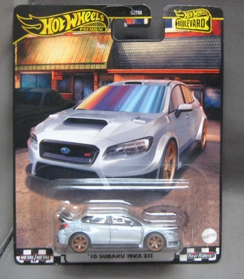 Hot Wheels Car Culture Boulevard Series 2016 Subaru WRX STi Como Nuevo en Tarjeta Z Foto 1 de 2