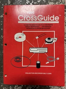 RARE 1995 PRB Line Comprehensive Belt & VCR Parts Cross Reference Guide - Bild 1 von 8