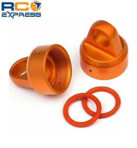 HPI Orange Aluminum Top Shock Cap for the Savage Xs 2 pieces HPI108070 - Picture 1 of 1