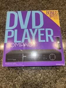 Proscan Elite 1080p up-conversion DVD Player 6ft.HDMI Cable BLK Read Description - Picture 1 of 5