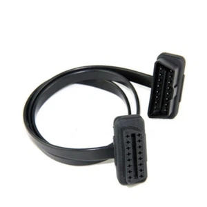 60 cm 16 pines OBD2 conector herramienta de diagnóstico adaptador extensión maleto hembra - Imagen 1 de 6