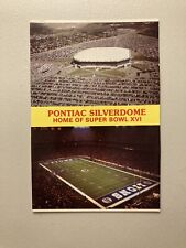 Vintage Pontiac Silverdome former home of the Detroit Lions and Super Bowl XVI