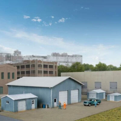 Walthers 933-3853 Pole Barn and Sheds Kit N Scale - Image 1 of 3