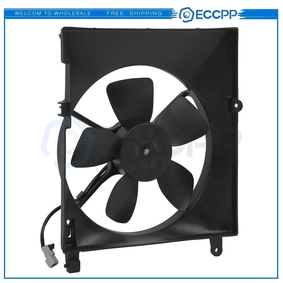 Electric Radiator Cooling Fan Assembly For 2005 2006 2007 2008 Chevrolet Aveo - Imagem 1 de 4
