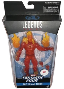 Marvel Legends HUMAN TORCH 6" Figure Johnny Storm Fantastic Four Walgreens - Picture 1 of 17