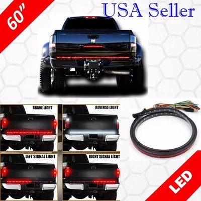 60" Truck Tailgate LED Light bar 6 Functions Running/Signal/Reverse/Brake - Image 1 of 4