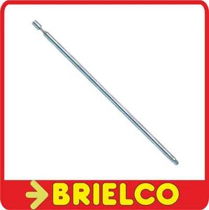 ANTENA TELESCOPICA RADIO FM DIAMETRO 6MM PLEGADA 165MM EXTENDIDA 715MM BD6494 - Imagen 1 de 2