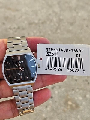 Casio MTP-B140D-1AVDF Men’s Watch | Stainless Steel | 50M Water Resistant |Japan - Image 1 of 4