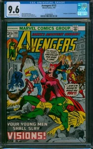 Avengers #113 ⭐ CGC 9.6 ⭐ vs. Suicide Bombers! Scarlet Witch Marvel Comic 1973 - Picture 1 of 2