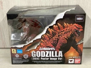 S.H.MonsterArts Godzilla 2014 Póster Imagen Ver. Figura Bandai Japón - Imagen 1 de 10