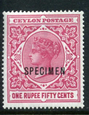 Ceylon SG 263s Queen Victoria Pictorial SPECIMEN 1899-1900 Issue MNH 5A1 2 - Image 1 of 4
