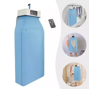 Portable Electric Clothes Dryer Hot Air Heater Dryer Machine Wardrobe For Home - Picture 1 of 5