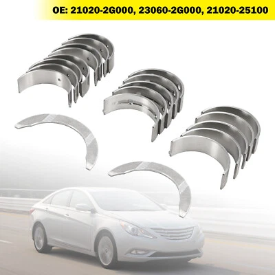 Main Rod Bearings & Engine Crankshaft For Hyundai Sonata 2.4L 21020-2G100 - Image 1 of 4