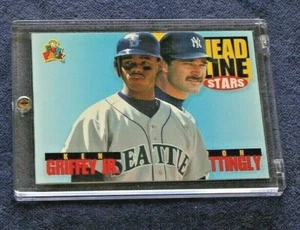 Ken Griffey Jr. 1994 Upperdeck paquete divertido con paquete Mattingly Fun #200 atornillado S - Imagen 1 de 2