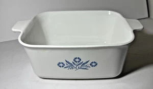 VINTAGE CORNING WARE BLUE CORNFLOWER,P-4-B 1 1/2 QT. RARE NO LID - Picture 1 of 6