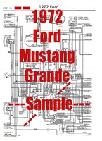 1974 Ford Torino Full Car Wiring Diagram *High Quality Printed Diagram