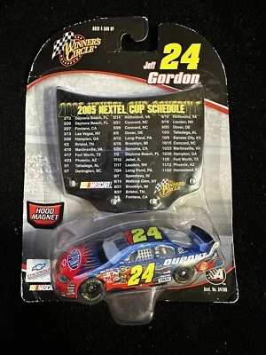 Winners Circle Jeff Gordon Diecast 2005 Nextel Cup Hood Magnet NASCAR #24 - Cr2 Foto 1 de 2