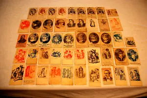 38th Victorian Trade 48 Cards vintage Advertising-Joke Humor President Bitters - Picture 1 of 24