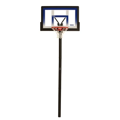 Aro de baloncesto ajustable en tierra tablero trasero de policarbonato de 48" Lifetime 90020 Foto 1 de 4