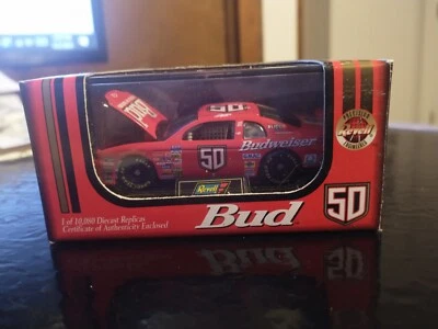 Revell 1/64 Nascar diecast #50 Budweiser Ricky Craven w/case 1998 L/E NIP - Image 1 of 4