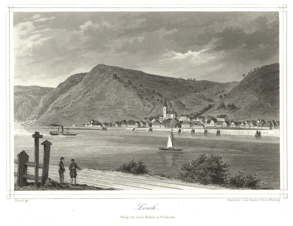 Lorch Original Table en Acier Klimsch 1875 - Photo 1/1