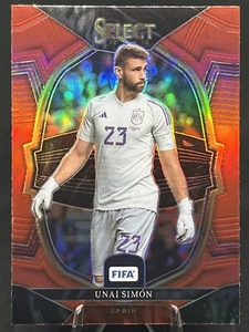 UNAI SIMON 2022-23 Panini Select Terrace RED PRIZM #60 Athletic Bilbao - Foto 1 di 2