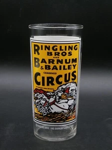 Vtg. 1975 Pepsi Ringling Bros Barnum Bailey Circus Drinking Glass Horses Chariot - Picture 1 of 12