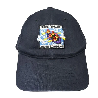 Bear Valley River Company Snapback Hat Blue One Size Adjustable Embroidered - Imagem 1 de 4