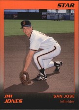 1989 San Jose Giants Star #16 Jim Jones