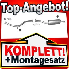 Auspuff für TOYOTA AURIS I 1.4 1.6 Auspuffanlage