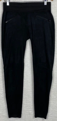 Rock & Republic Legging Womens Medium Mid Rise Skinny Black Zip Pockets Pull on - Image 1 of 4