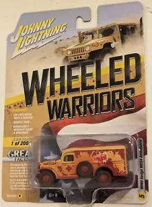 Johnny Lightning Wheeled Warriors #5 WWII Dodge WC54 Ambulance B - Picture 1 of 3