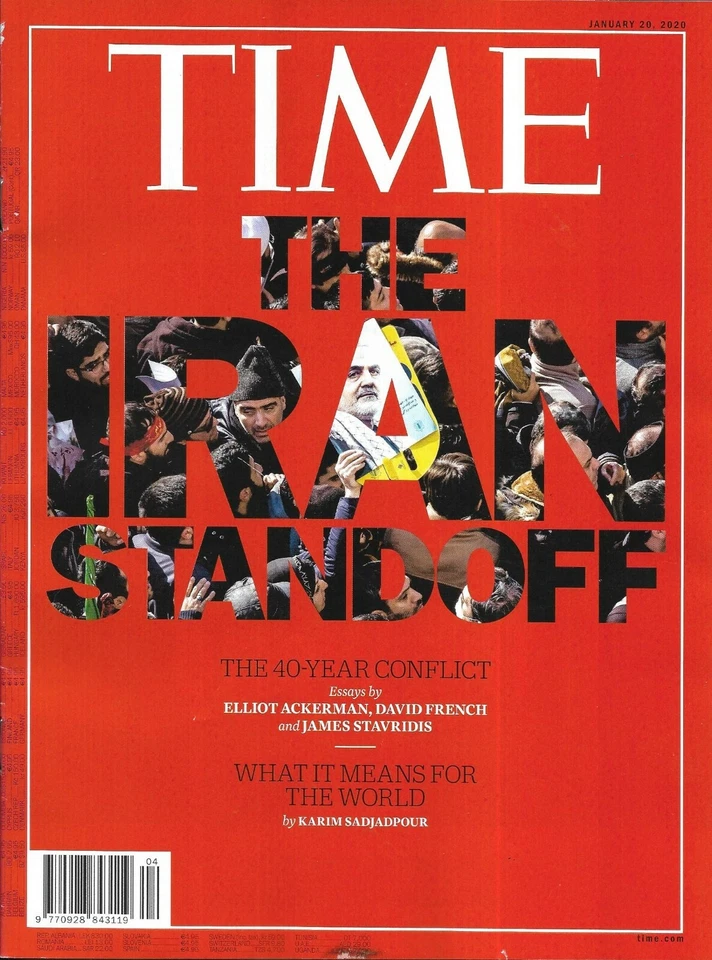 Time VOL.195 No 1 20/01/2020 The Iran Standoff/Pelosi's Play / " 1917 "/ Taiwan - Image 1 of 1