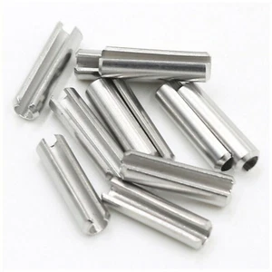 M1.5 M2 M3 Spring Tension Pins Split Dowel Sellock Roll Pins 304 Stainless Steel - Picture 1 of 7