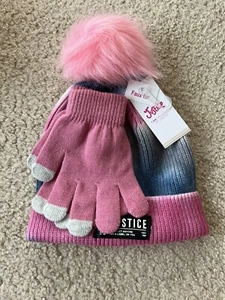 JUSTICE girls hat and glove set.      Q5 - Picture 1 of 11