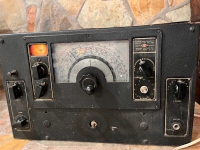 Receptor de alta frequência vintage National Company NC-100A não testado COMO ESTÁ - Imagem 1 de 4