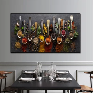Canvas Painting Kitchen Decoration Posters Prints Canvas Wall Art Picture Mural - Bild 1 von 5