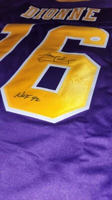 MARCEL DIONNE LA Kings Autographed Signed Hockey Jersey JSA "HOF 92" * - Image 1 of 4