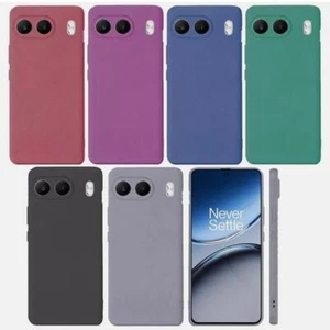 Funda blanda de silicona de goma mate arenisca de lujo para OnePlus Nord 4 5G - Imagen 1 de 11