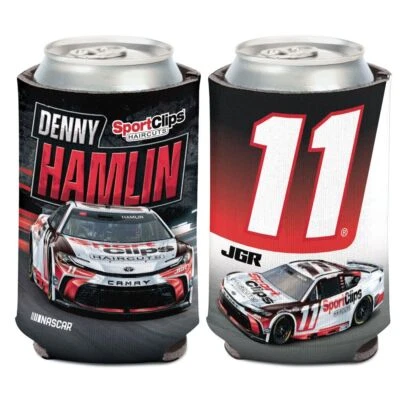 Denny Hamlin 2025 SportClips #11 Can Hugger enfriador de 12 oz Foto 1 de 2