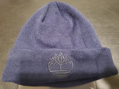 Gorro tejido de invierno Timberland para hombre azul marino talla única T101356C - nuevo sin etiquetas Foto 1 de 4
