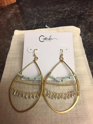 Pendientes Boho Tono Oro y Plata Nuevos con Etiquetas Foto 1 de 3