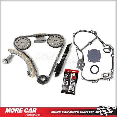 Kit de cadena de distribución junta de cubierta apta 01-09 Chevrolet Cobalt Pontiac 2.0L 2.2L DOHC Foto 1 de 4