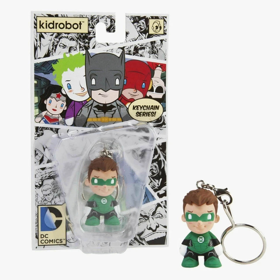 Kidrobot Green Lantern DC Universe Vinyl Figure Keychain MOC