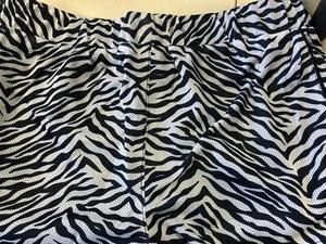 Alleson Reversible Cheer Shorts - Girls Large -  Navy Blue/White - Picture 1 of 4