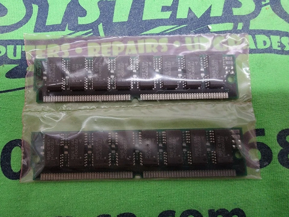 8MB (2 x 4MB) 72 Pin Simms - Matched Sets - Total of 2 - 4MB  - EDO - Image 1 of 1